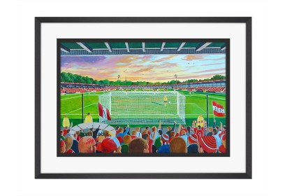 Moor Lane Stadium Fine Art Print - Salford City FC